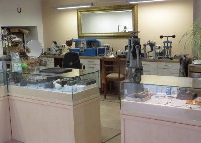 Werkstatt und Kundenbereich sind bei uns in einem Raum untergebracht.