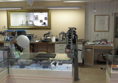 Unser offen gestaltetes Konzept gewährt einen Einblick in unser Handwerk.